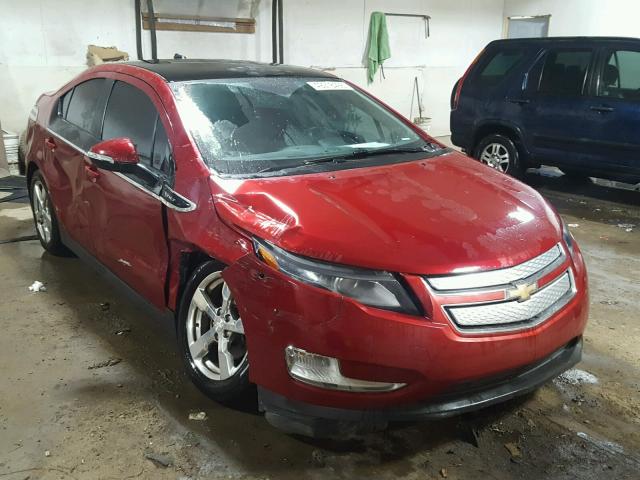 1G1RD6E46CU112530 - 2012 CHEVROLET VOLT BURGUNDY photo 1