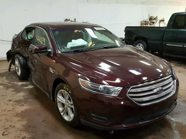 1FAHP2E87JG123298 - 2018 FORD TAURUS SEL MAROON photo 1