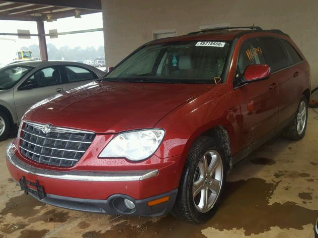 2A8GF68X97R327619 - 2007 CHRYSLER PACIFICA T RED photo 2