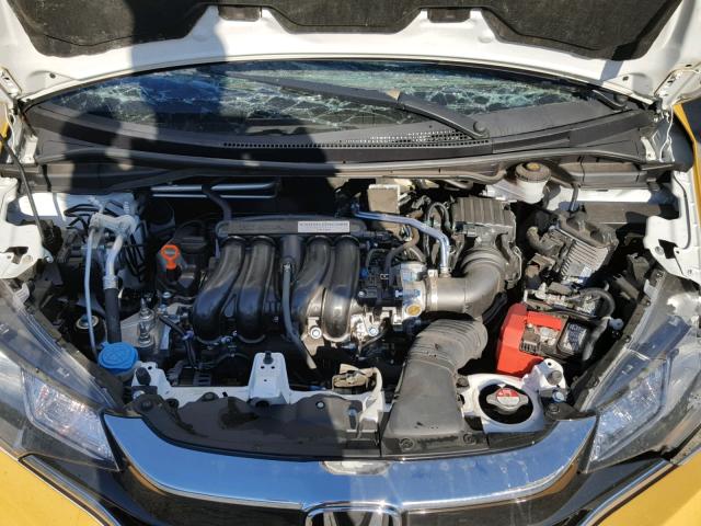 3HGGK5H44JM730412 - 2018 HONDA FIT LX YELLOW photo 7