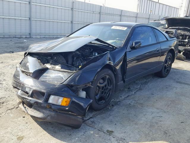 JN1RZ26H2PX536152 - 1993 NISSAN 300ZX 2+2 BLACK photo 2