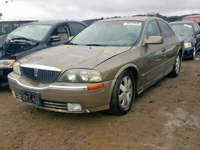 1LNHM87A42Y674978 - 2002 LINCOLN LS 金色 照片 2