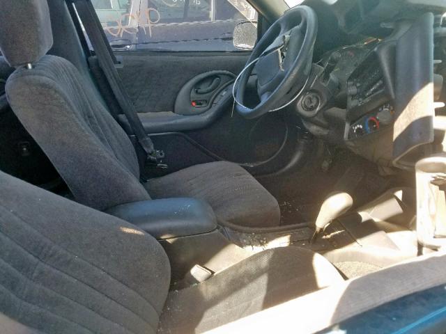 1G2NE55M7RM621648 - 1994 PONTIAC GRAND AM S TEAL photo 5