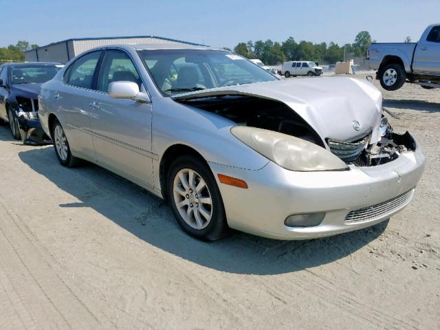 JTHBF30G230122108 - 2003 LEXUS ES 300 SILVER photo 1