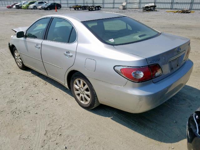 JTHBF30G230122108 - 2003 LEXUS ES 300 SILVER photo 3