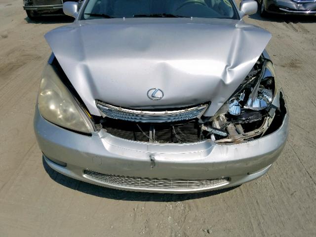 JTHBF30G230122108 - 2003 LEXUS ES 300 SILVER photo 7