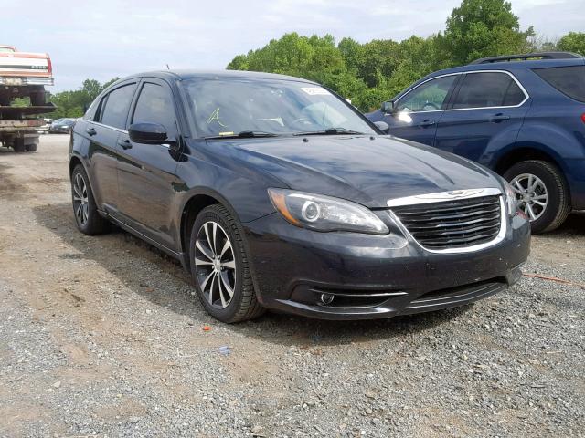 1C3CCBBG6DN718045 - 2013 CHRYSLER 200 TOURIN BLACK photo 1