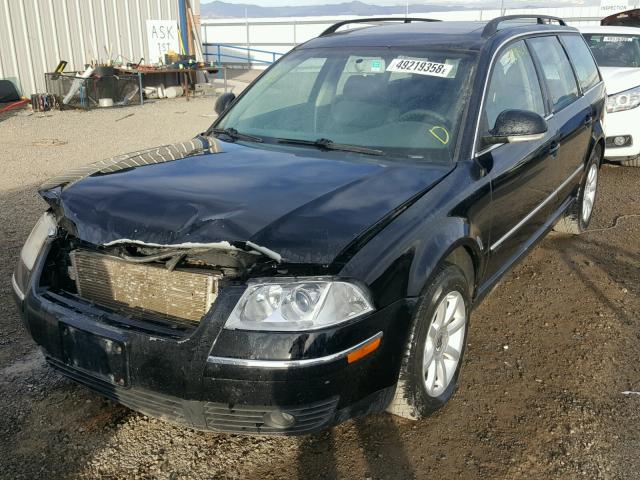 WVWVD63B04E234027 - 2004 VOLKSWAGEN PASSAT GLS BLACK photo 2