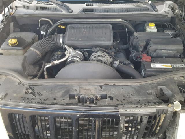 1J8HH48N46C248013 - 2006 JEEP COMMANDER BLACK photo 7