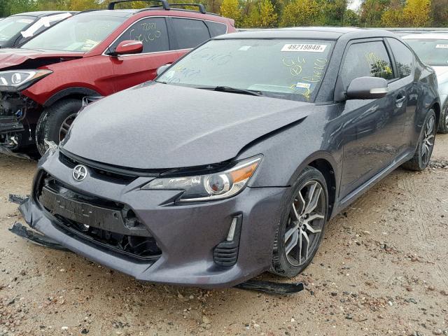 JTKJF5C72GJ023933 - 2016 TOYOTA SCION TC 石墨色 照片 2