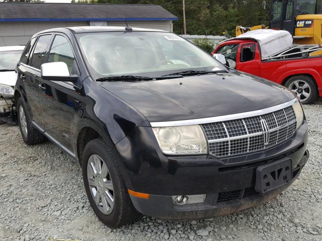 2LMDU68C87BJ31306 - 2007 LINCOLN MKX BLACK photo 1