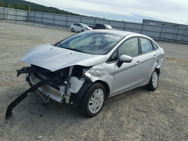 3FADP4AJ9GM142596 - 2016 FORD FIESTA S SILVER photo 2