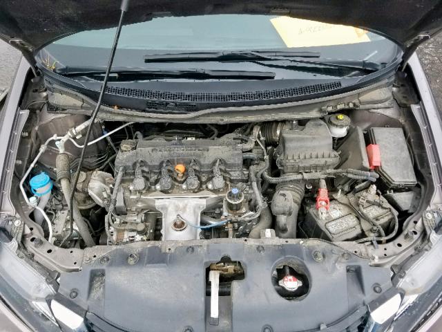 19XFB2F93FE266439 - 2015 HONDA CIVIC EXL 灰色 照片 7