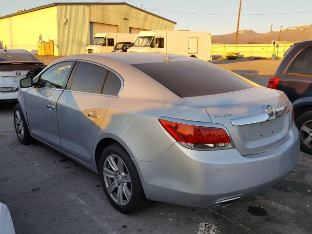 1G4GD5G38CF291473 - 2012 BUICK LACROSSE P SILVER photo 3
