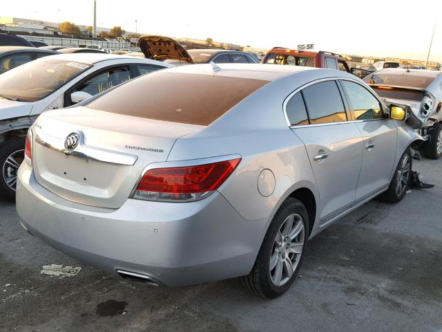 1G4GD5G38CF291473 - 2012 BUICK LACROSSE P SILVER photo 4