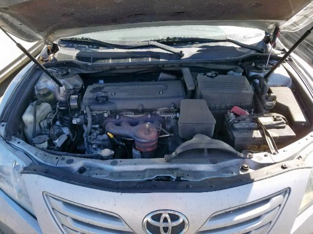 4T1BE46K18U198842 - 2008 TOYOTA CAMRY CE SILVER photo 7