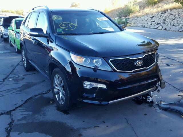 5XYKWDA23DG419751 - 2013 KIA SORENTO SX BLACK photo 1