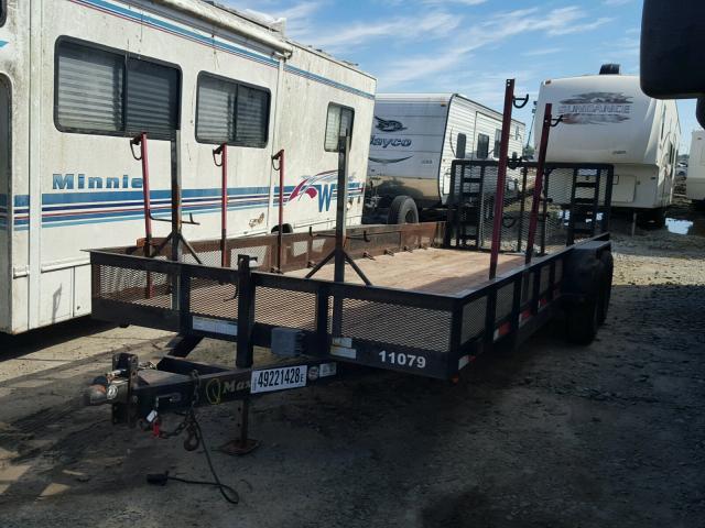 5R8SL22258M011079 - 2008 UTILITY TRAILER BLACK photo 2