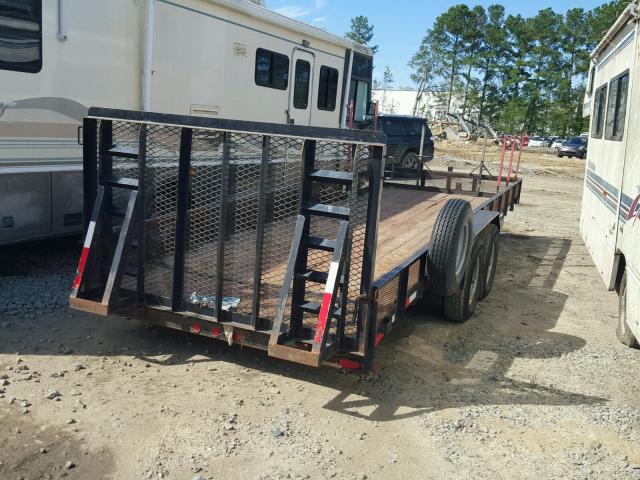 5R8SL22258M011079 - 2008 UTILITY TRAILER BLACK photo 4