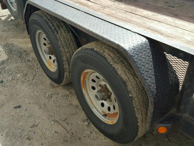 5R8SL22258M011079 - 2008 UTILITY TRAILER BLACK photo 8