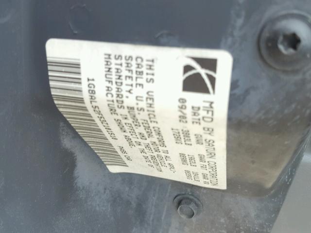 1G8AL52F53Z101510 - 2003 SATURN ION LEVEL 银色 照片 10