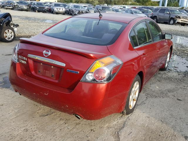 1N4CL21E98C239783 - 2008 NISSAN ALTIMA HYB BURGUNDY photo 4