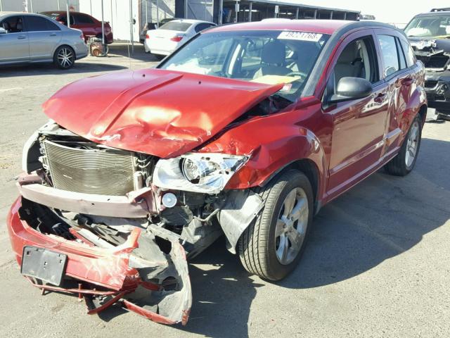 1B3CB4HA9AD602094 - 2010 DODGE CALIBER SX RED photo 2