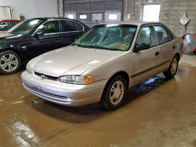 1Y1SK5286YZ404085 - 2000 CHEVROLET GEO PRIZM 米色 照片 2