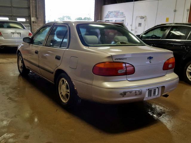 1Y1SK5286YZ404085 - 2000 CHEVROLET GEO PRIZM 米色 照片 3