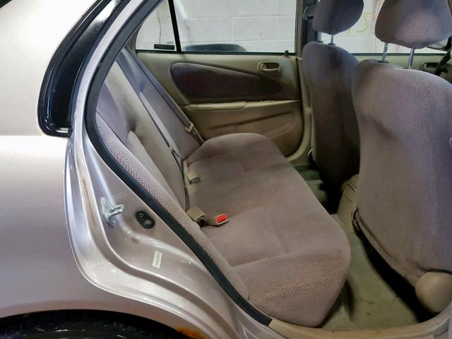 1Y1SK5286YZ404085 - 2000 CHEVROLET GEO PRIZM 米色 照片 6