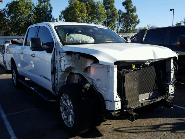 1N6AA1F2XHN550978 - 2017 NISSAN TITAN XD S WHITE photo 1