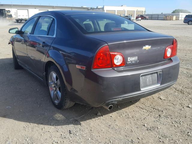 1G1ZC5EB0A4160047 - 2010 CHEVROLET MALIBU 1LT 灰色 照片 3