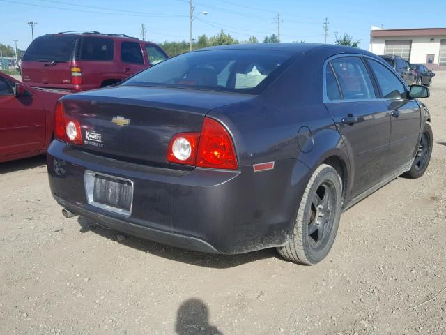 1G1ZC5EB0A4160047 - 2010 CHEVROLET MALIBU 1LT 灰色 照片 4