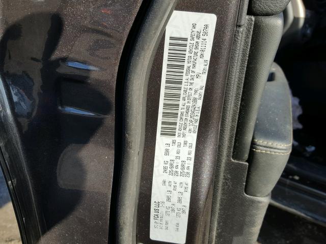 1C4PJMDS4GW241680 - 2016 JEEP CHEROKEE L CHARCOAL photo 10