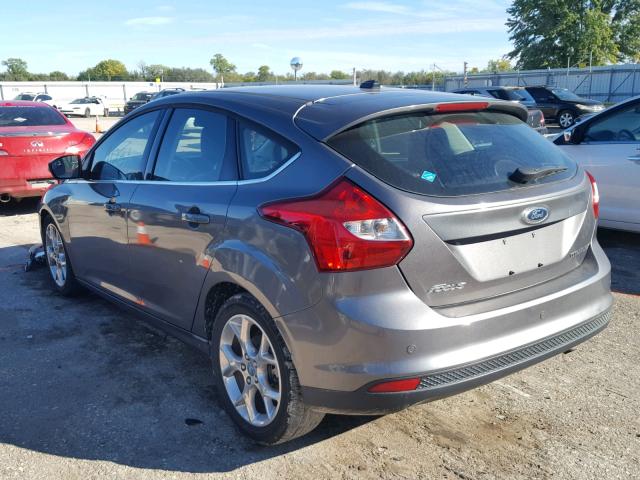 1FAHP3N26CL256727 - 2012 FORD FOCUS TITA GRAY photo 3