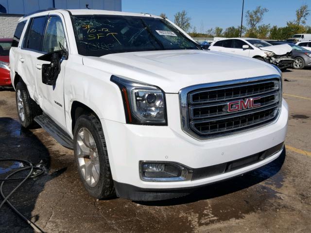 1GKS2AKC9GR360278 - 2016 GMC YUKON SLE WHITE photo 1