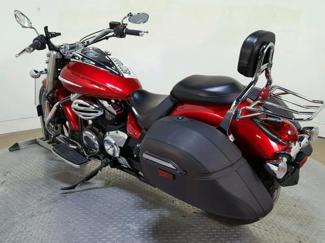 JYAVN01E2BA010877 - 2011 YAMAHA XVS950 A RED photo 6