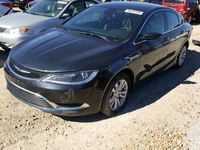 1C3CCCAB7HN511715 - 2017 CHRYSLER 200 LIMITE CHARCOAL photo 2