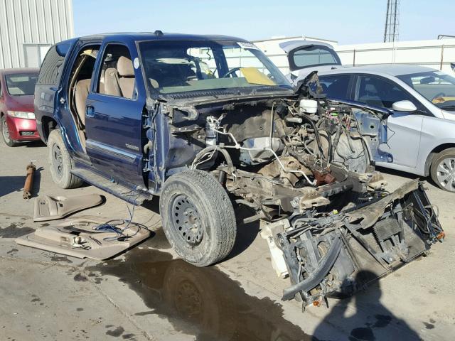 1GKEC13T25J168625 - 2005 GMC YUKON BLUE photo 1