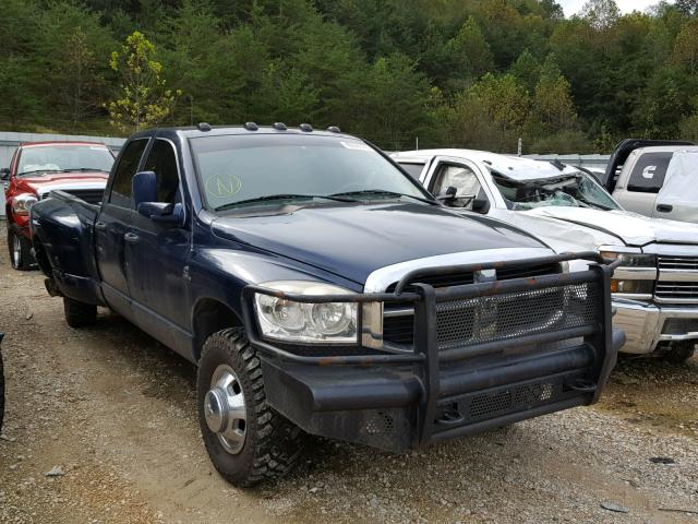 3D7MX48A87G842288 - 2007 DODGE RAM 3500 S BLUE photo 1