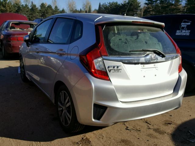 3HGGK5H82FM771082 - 2015 HONDA FIT EX SILVER photo 3