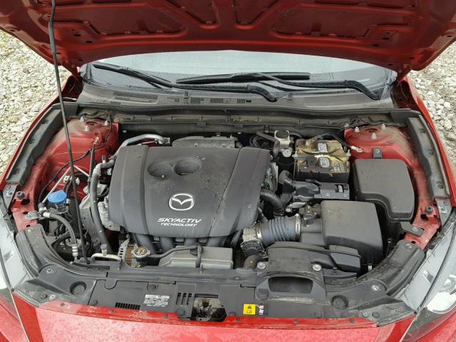 3MZBM1V77GM239767 - 2016 MAZDA 3 TOURING RED photo 7