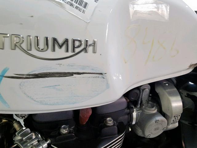 SMTD20HF5GT760018 - 2016 TRIUMPH MOTORCYCLE THRUXTON 1 WHITE photo 18