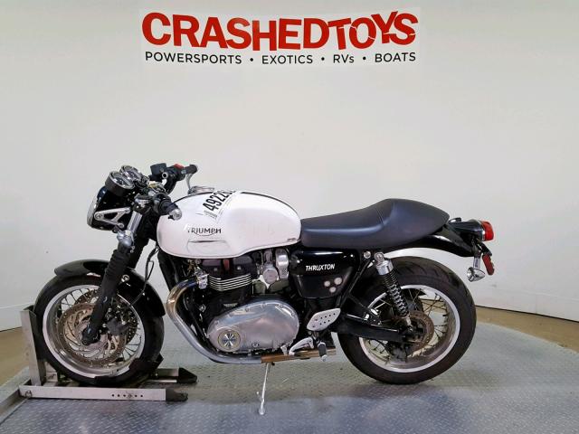 SMTD20HF5GT760018 - 2016 TRIUMPH MOTORCYCLE THRUXTON 1 WHITE photo 5