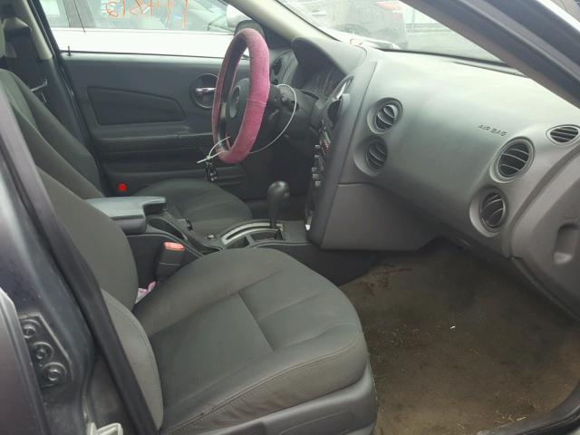 2G2WP522141363679 - 2004 PONTIAC GRAND PRIX GRAY photo 5