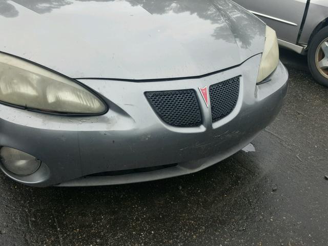 2G2WP522141363679 - 2004 PONTIAC GRAND PRIX GRAY photo 9