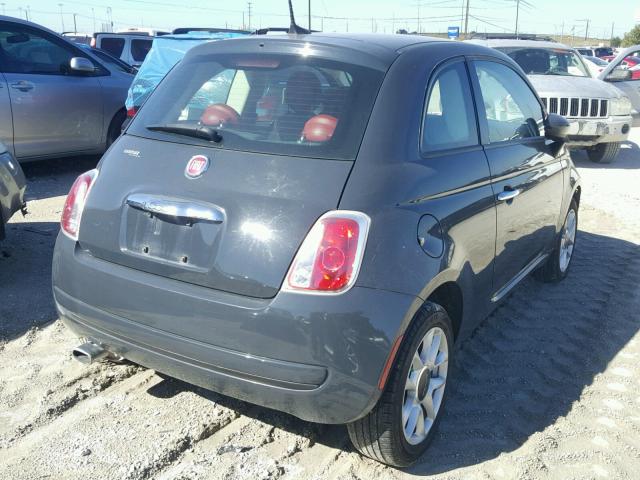 3C3CFFKR7GT191041 - 2016 FIAT 500 EASY BLACK photo 4