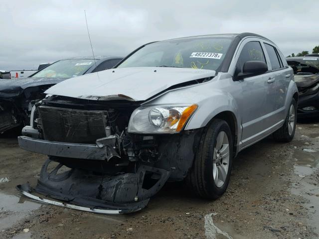 1C3CDWDA2CD510715 - 2012 DODGE CALIBER SX SILVER photo 2