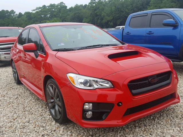 JF1VA1E67G9821078 - 2016 SUBARU WRX PREMIU RED photo 1