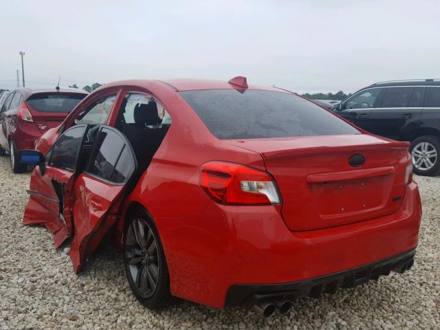 JF1VA1E67G9821078 - 2016 SUBARU WRX PREMIU RED photo 3